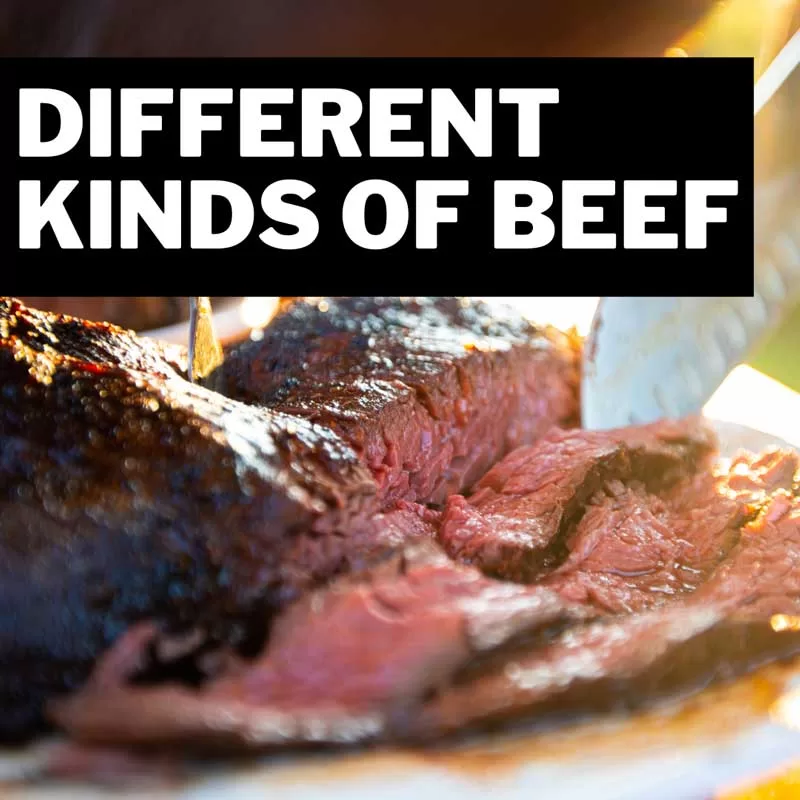 different kinds of beef