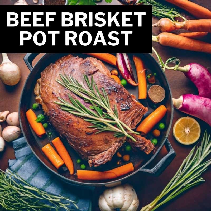Beef Brisket in a Pot Roast